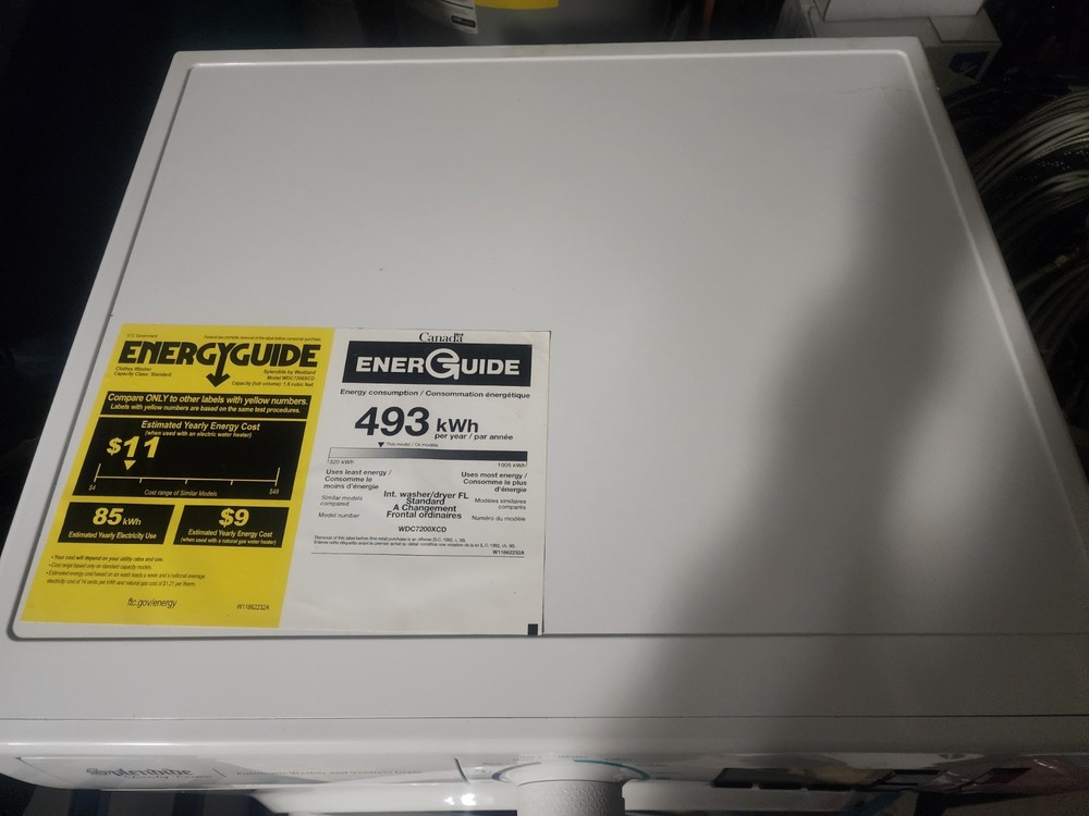 Splendide Washer/Dryer Combo Ventless Large Capacity