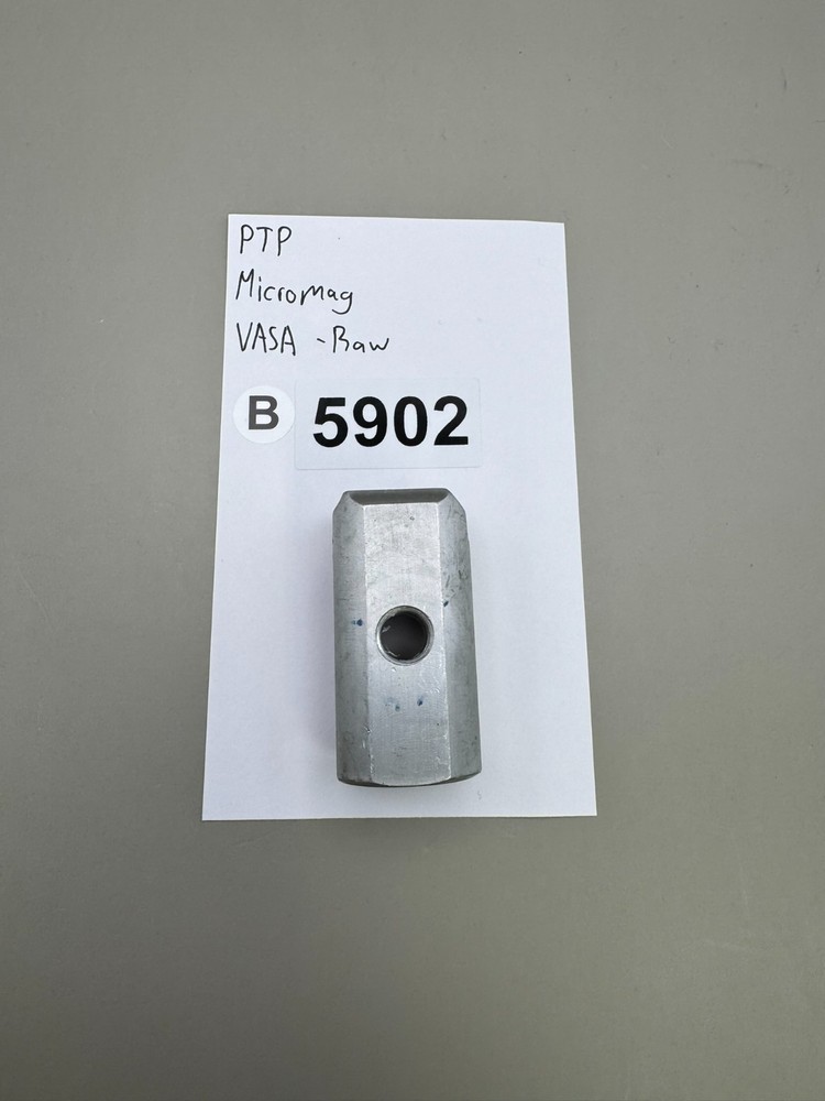 PTP Micromag VASA-Raw-Matte Silver