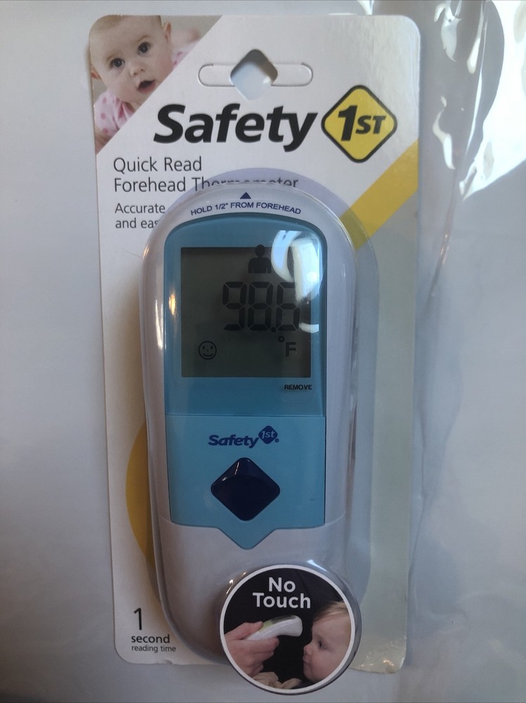 Safety 1st Quick Read Forehead Thermometer Model# TH068 Accurate Easy No Touch!