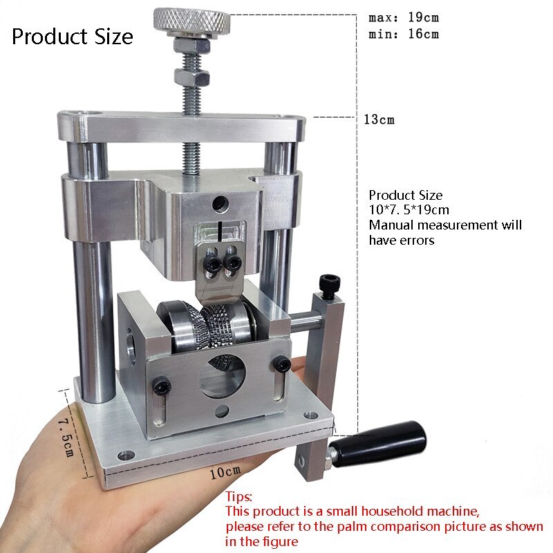 Manual Wire Stripping Machine Waste Copper Wire Home Cable Peeling Machine