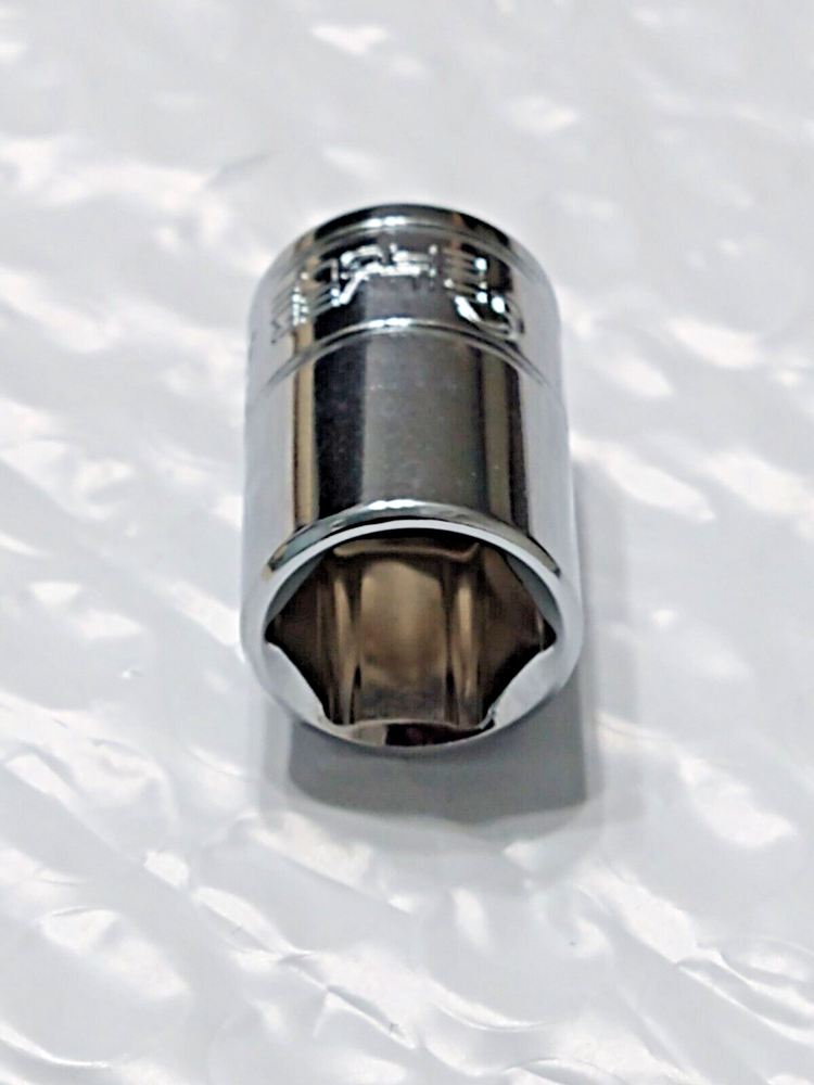 MATCO TOOLS "SILVER EAGLE" A12M6SE, 1/4" DRIVE, 12MM. SOCKET, SHALLOW, 6 POINT.