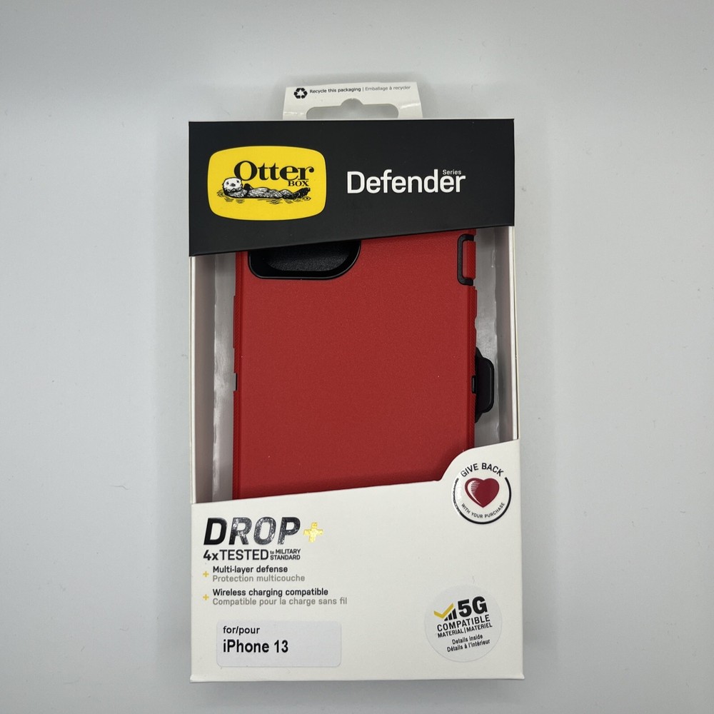 iPhone 13 Otterbox Defender Series - Red