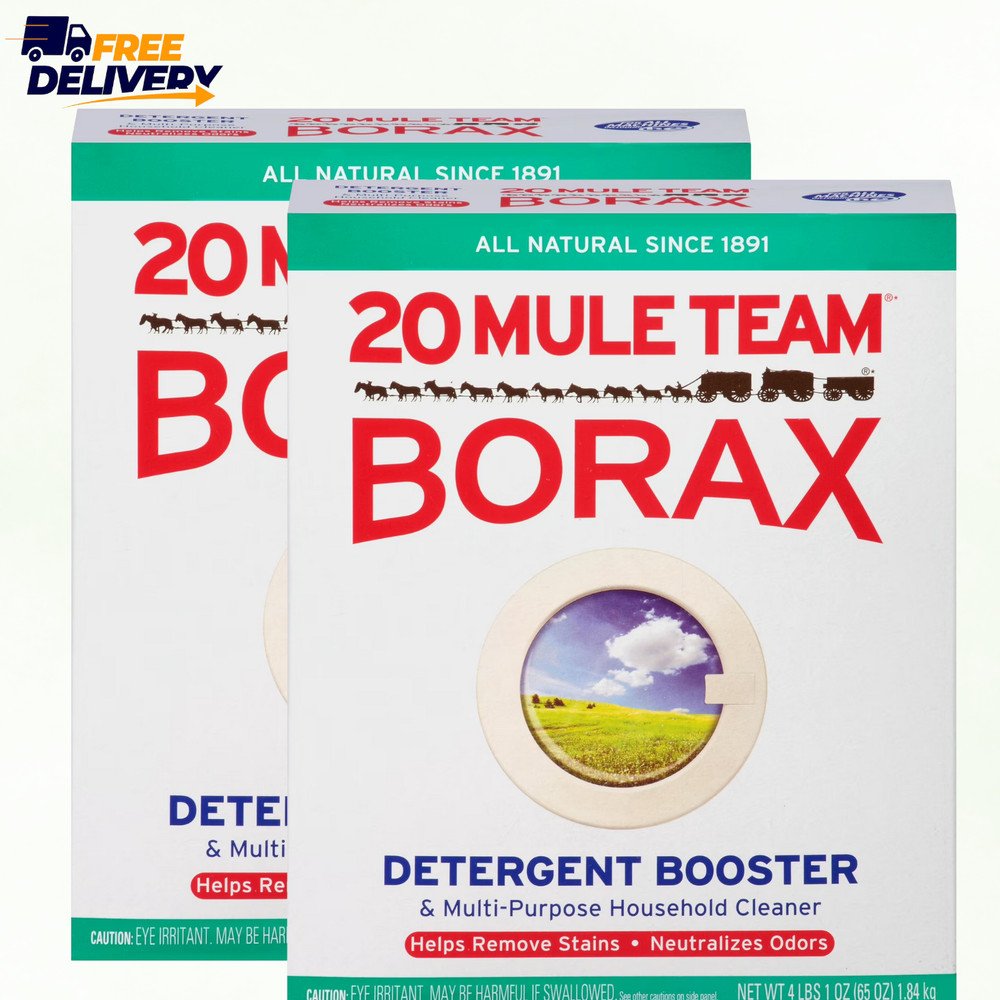 20 Mule Team Detergent Booster 65oz - 2 Pack