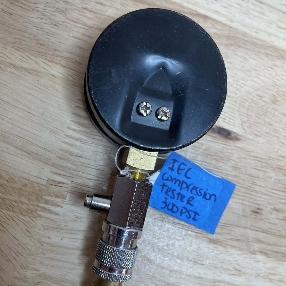 IEC Engine Compression Tester Gauge 300psi