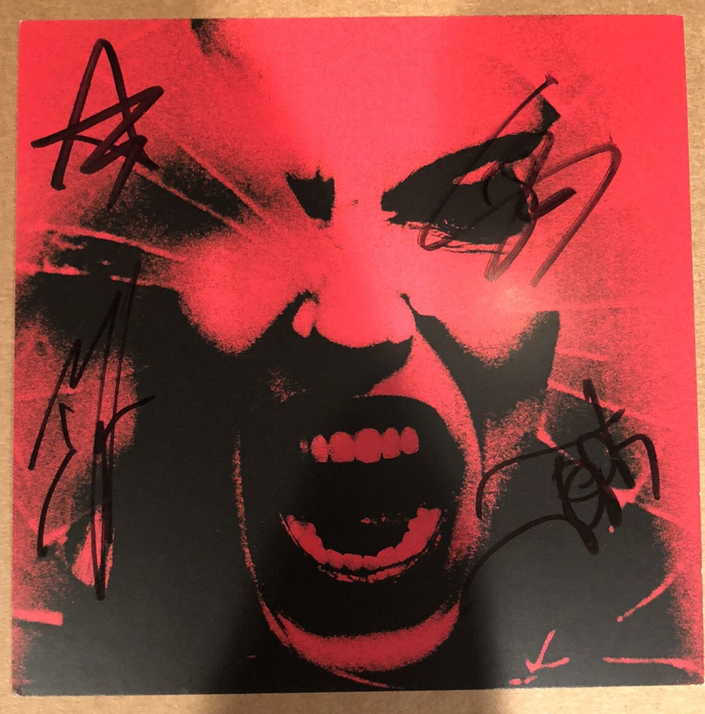 HALESTORM “Back From The Dead” SIGNED CD Art Card