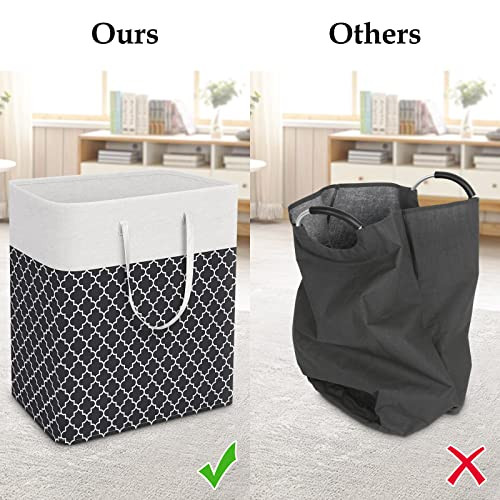 Laundry Basket Hamper Large Collapsible Laundry Hamper with Easy Carry
