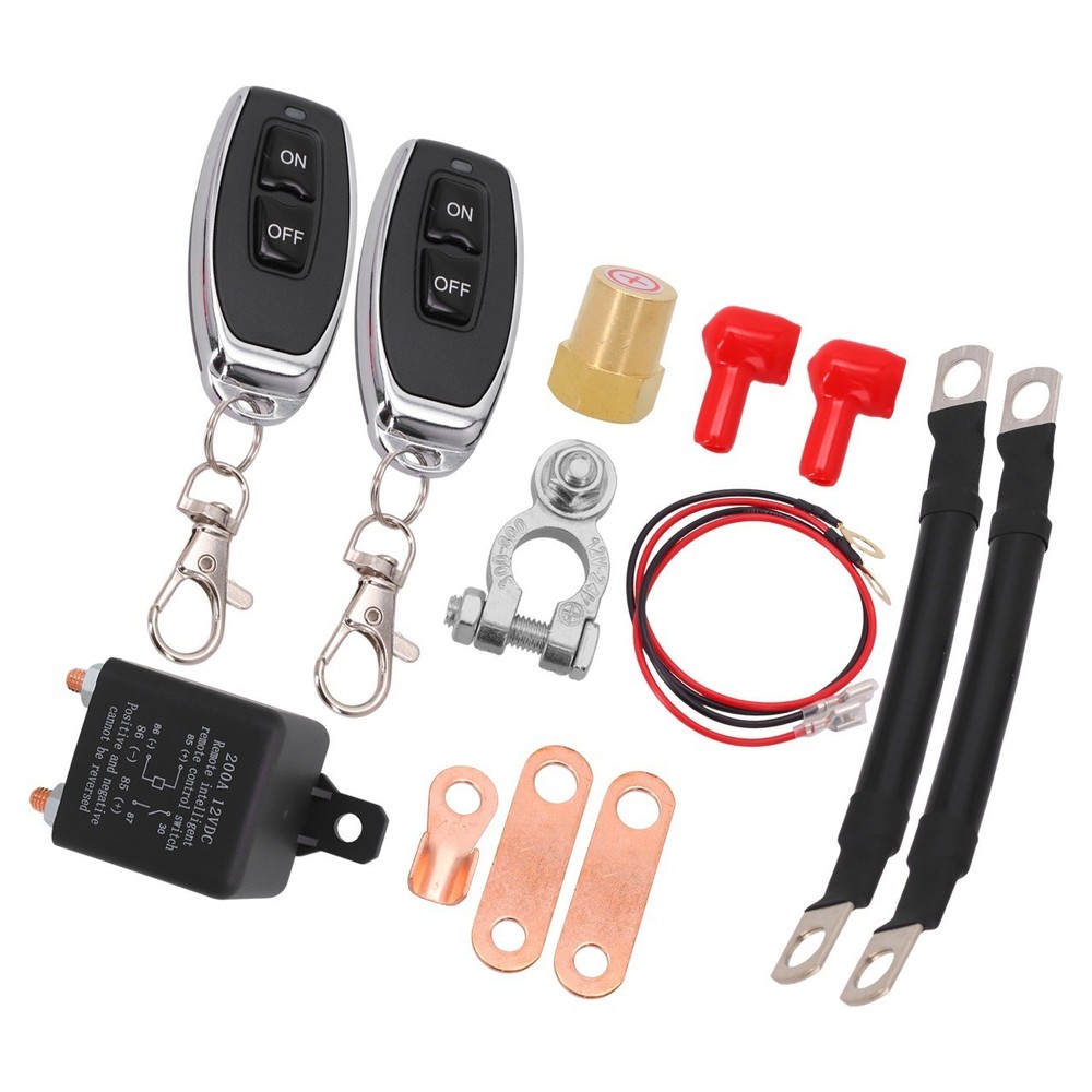 Able to Handle High Current 12V Remote Control Battery Disconnect Switch