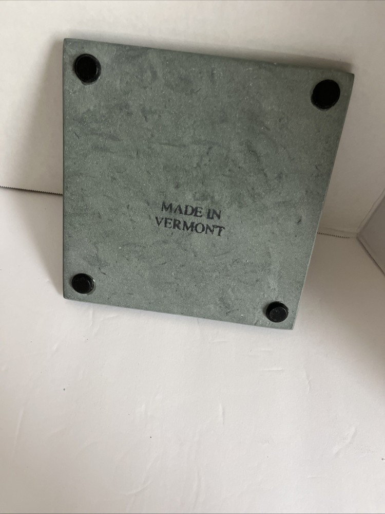 Slate Stone Vermont Engraved Tile