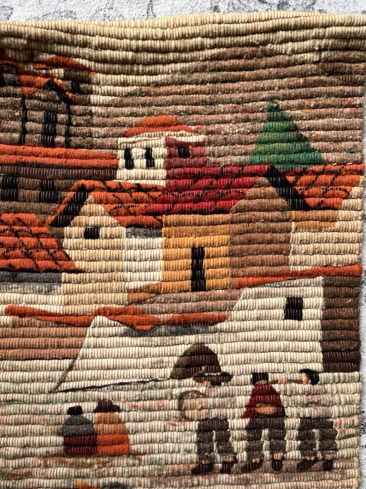 Peruvian Peru Wool Tapestry Hand Woven ART Collection Wall Hanging