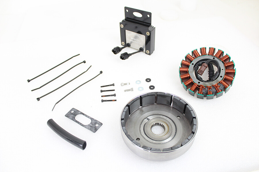 FLT 56 Amp Three Phase Alternator Kit fits Harley Davidson