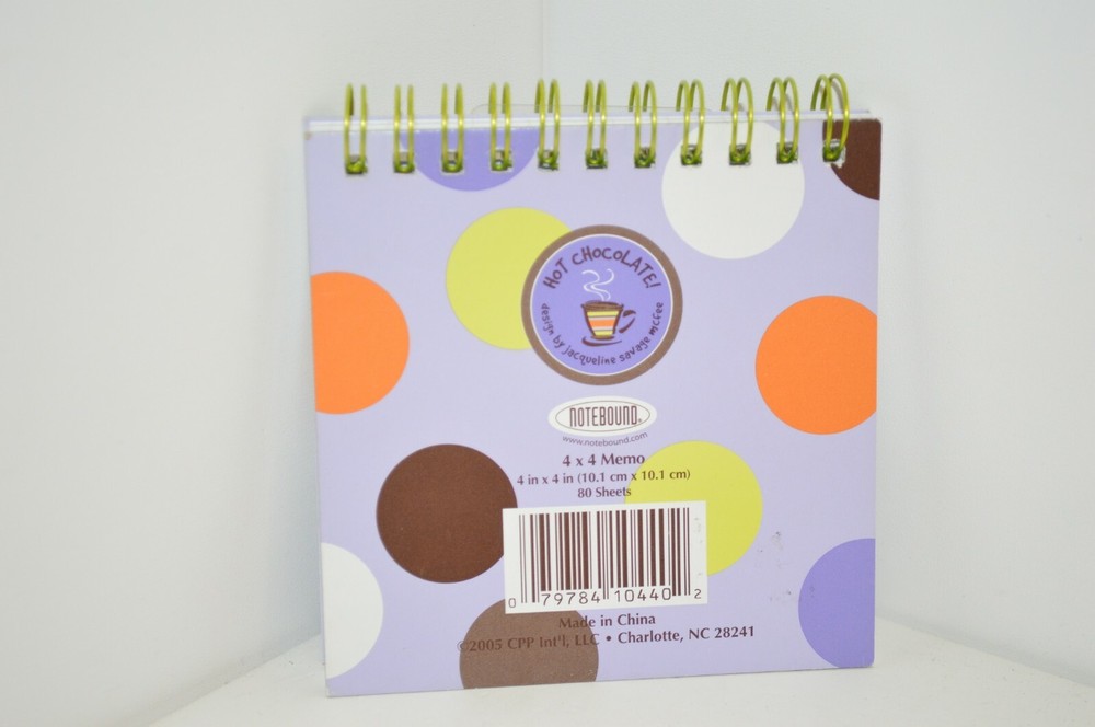 U PICK MEMO Book Notebound 4" x 4" Graph Pages 80 Sheets Field NOTES Colors