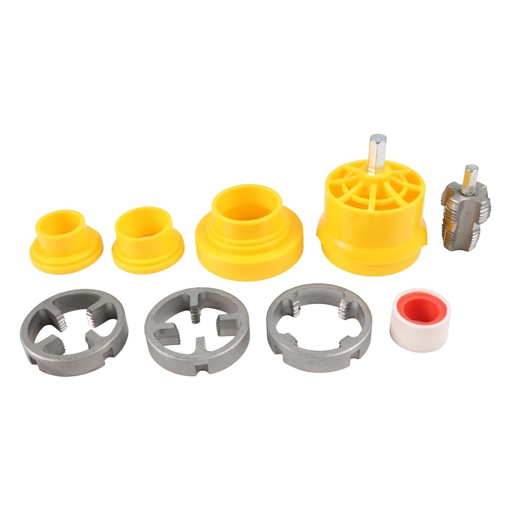 PVC Pipe Threader Dual Function Tool Home Renovation Drill Compatibility