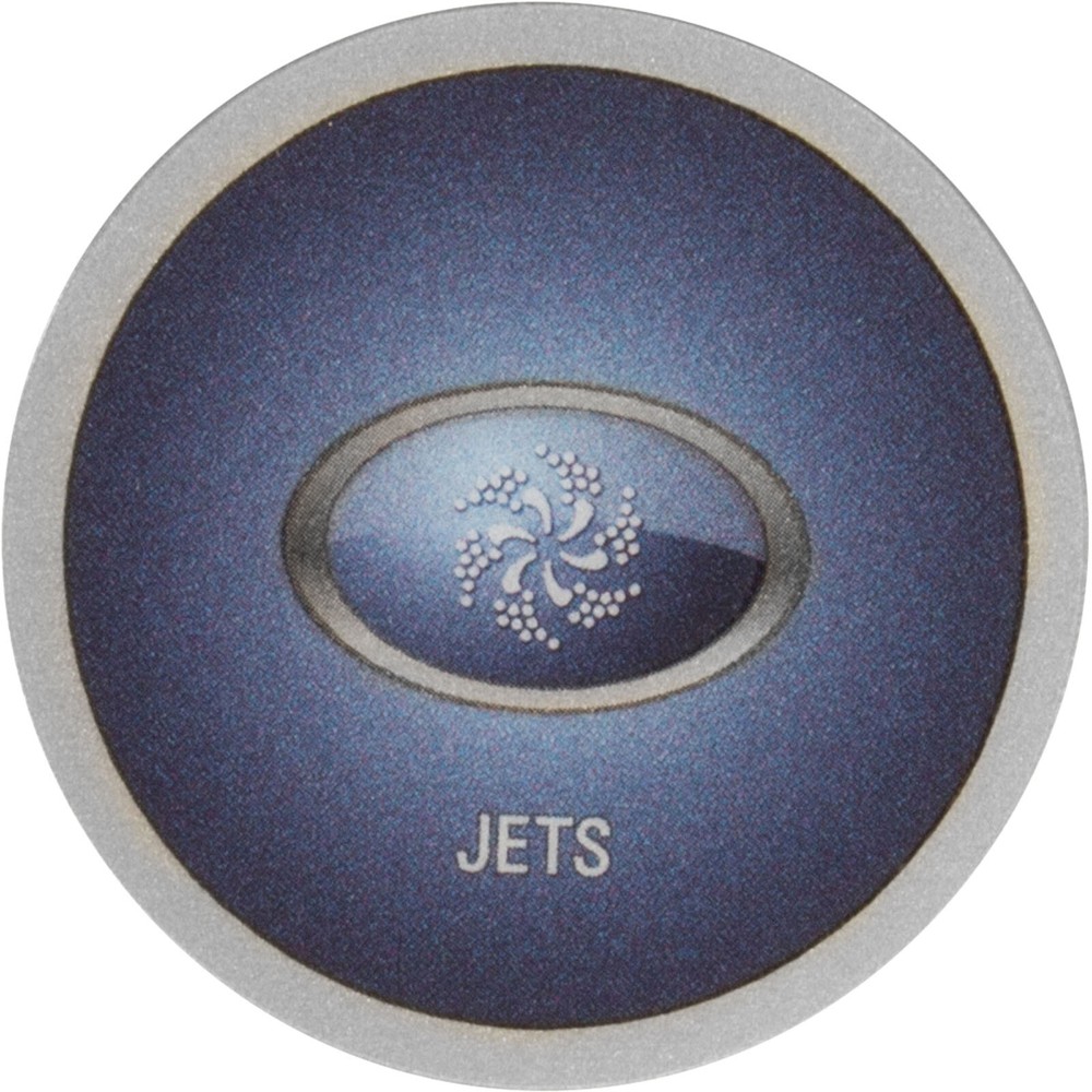 Balboa Spa Control Overlay Decal Single Aux Panel 12106