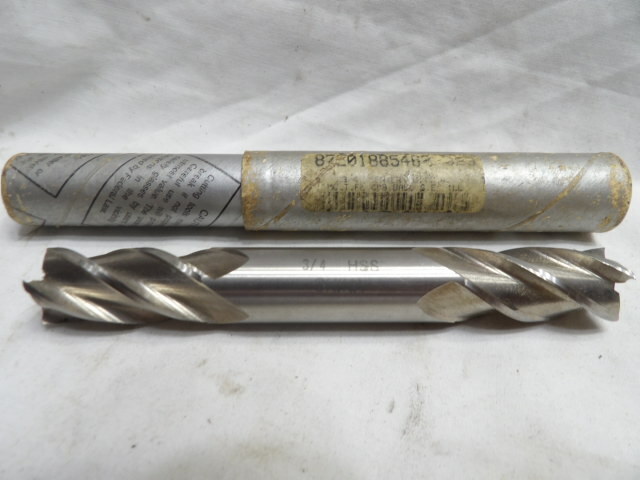 Double 3/4" End Mill 4F HSS