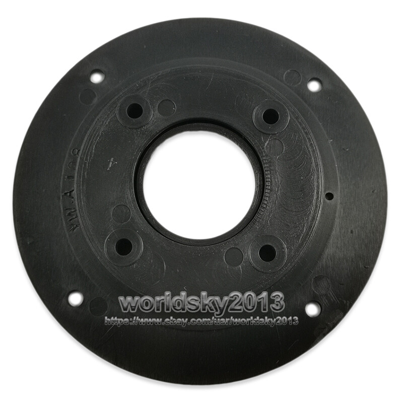 2pcs OD105mm 25-Core Tweeter Cover Panel Decorative Circle Speaker Fixed Plate