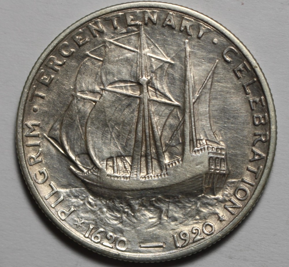 1921 Pilgrim Commemorative Half Dollar M515