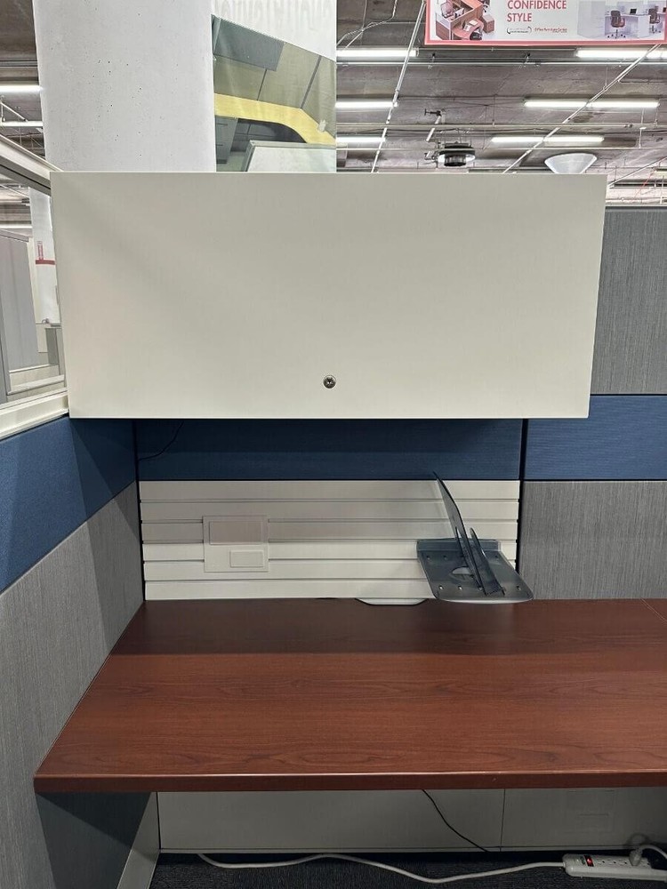 Haworth Compose Cherry 6x6 Preowned Cubicles