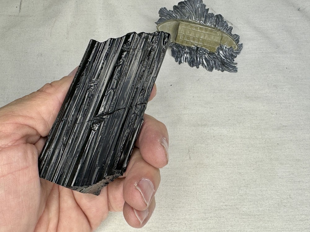 Noah's Ark, Gopher Wood Piece, Solid Resin, Contains Real Artifacts, Free Book