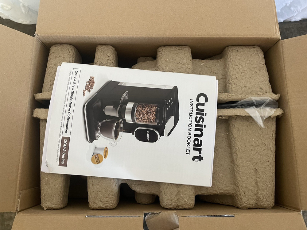 Cuisinart DGB-2 Grind & Brew Single-Serve Coffeemaker Black