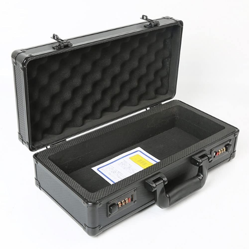 2pcs Tool Box Hasp, Luggage Combination Lock, Briefcases Replacement Black