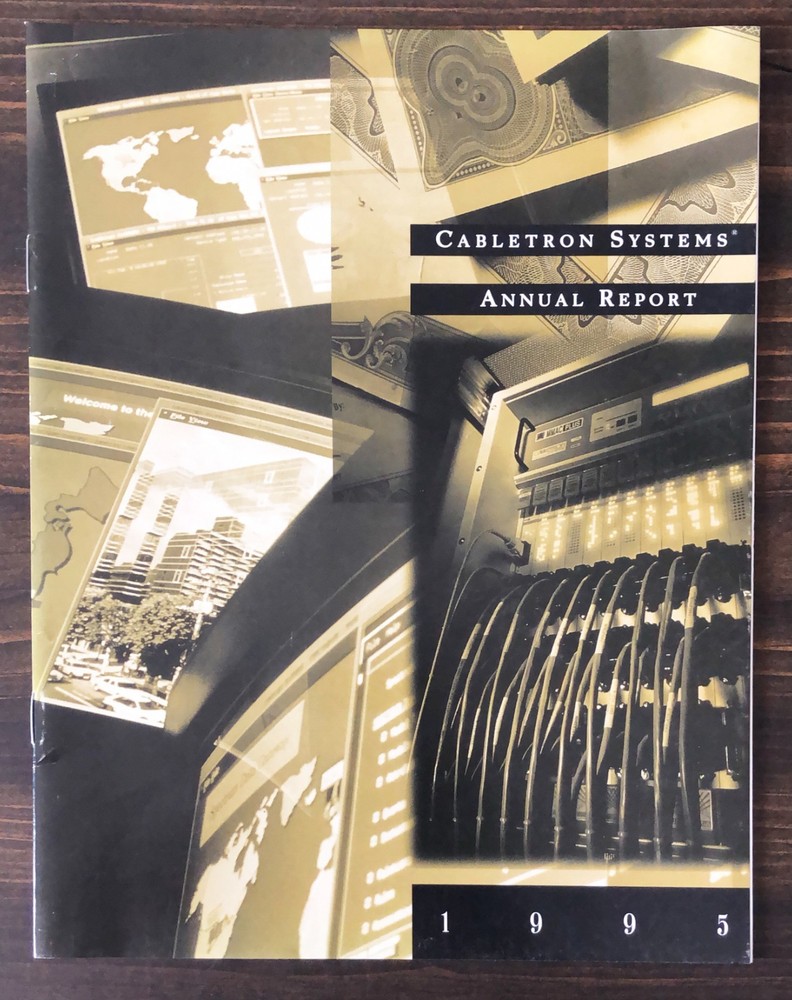 1995 Cabletron Systems Annual Report