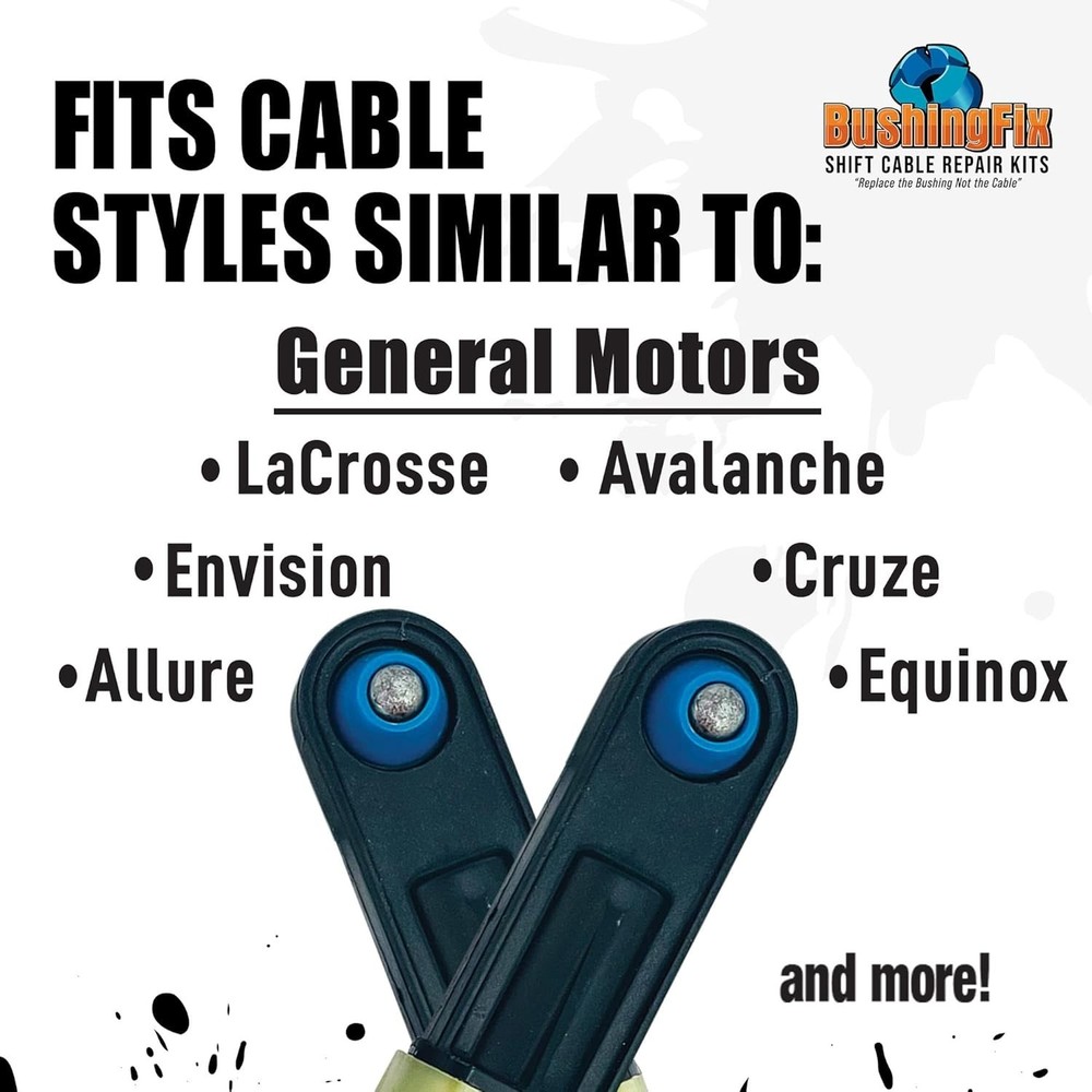 Patented BushingFix Shift Cable Bushing Replacement Kit - Quality You Can Trust