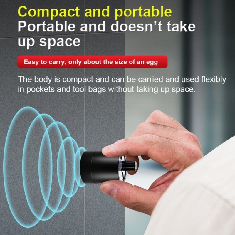 Portable Leakage Detection Device Tool For Structural Pipe Systems ABS Material