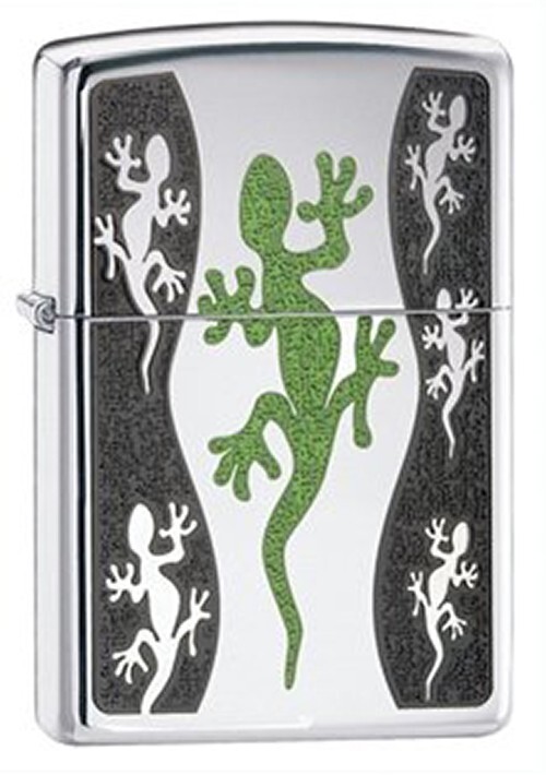 Zippo - Green Lizard