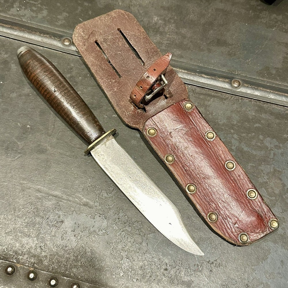 WWII Customized Fighting Knife W/ Sheath