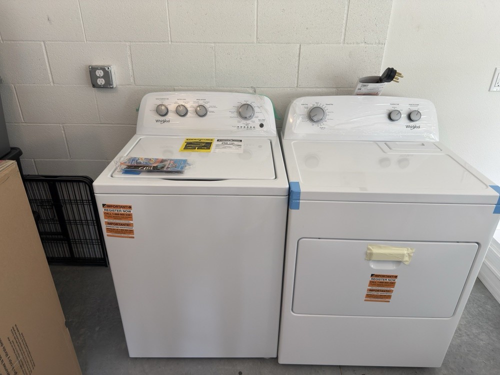 Whirlpool Washer And Dryer