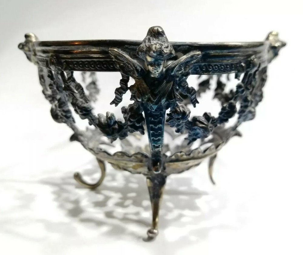 Antique Sterling Silver Stand German Origin "Damaged"