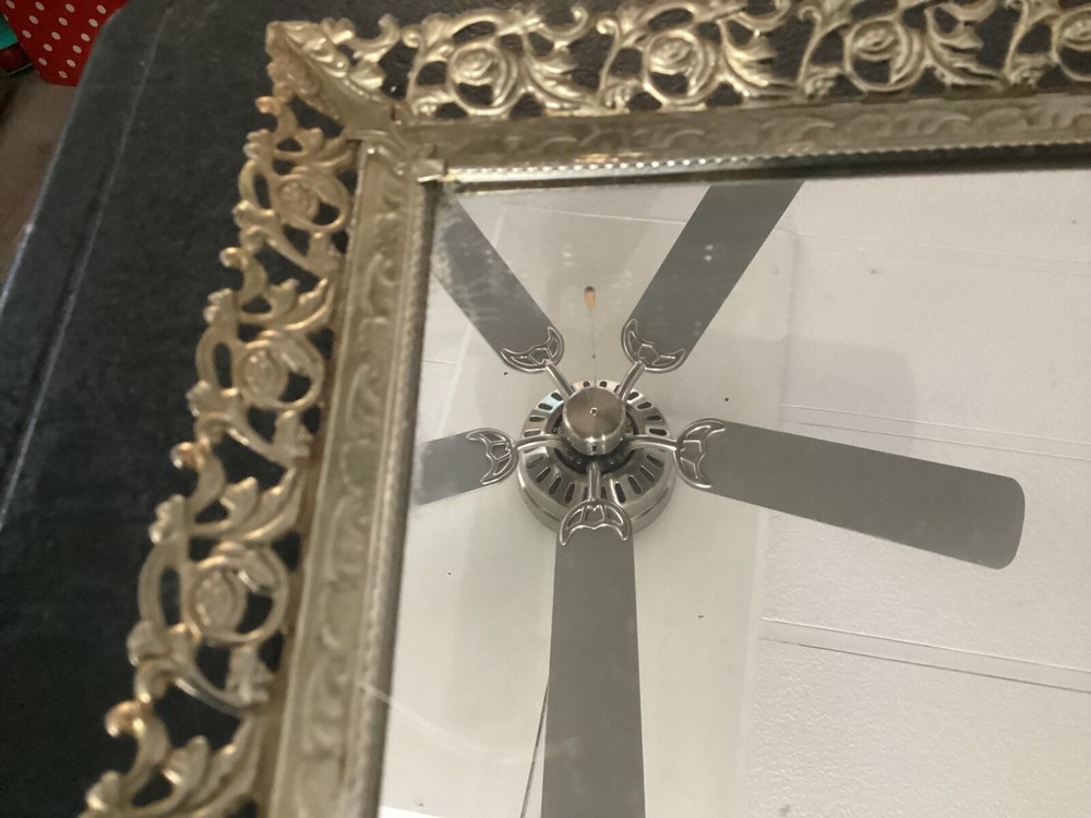 Vintage Old Style Mirrored Vanity Tray