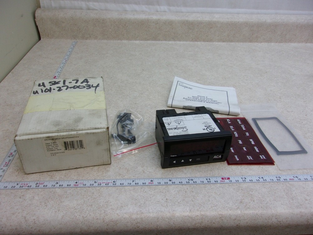 Simpson H335146020 Digital Panel Meter – F0594 Model