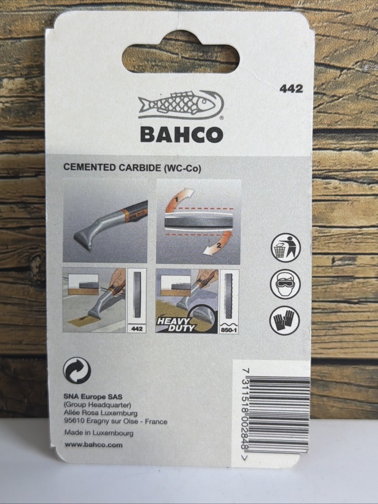 Bahco Heavy Duty 2-Inch Replacement Scraper Blade #442