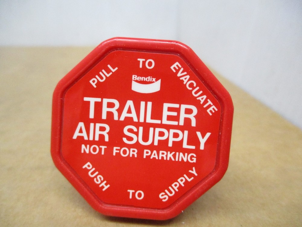 BENDIX DASH VALVE KNOB RED