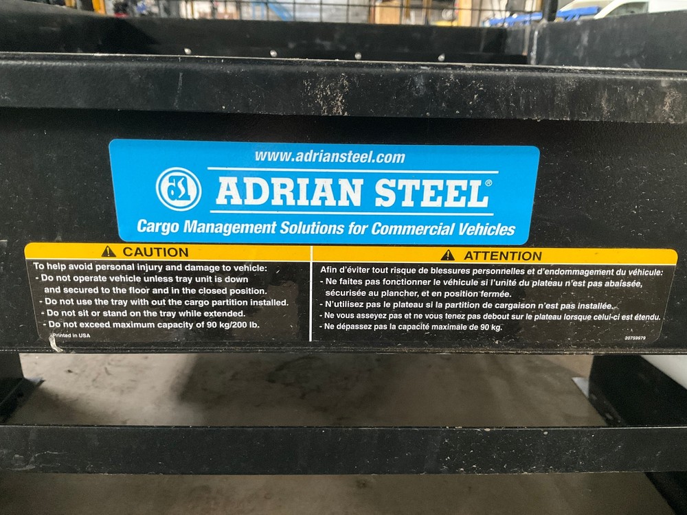 Slide Out Cargo Shelf 200 Pounds