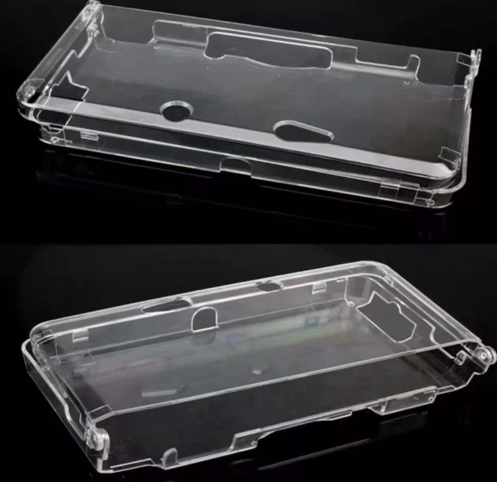 Clear Hard Skin Case Cover for Nintendo 3DS Plastic Protective Shell