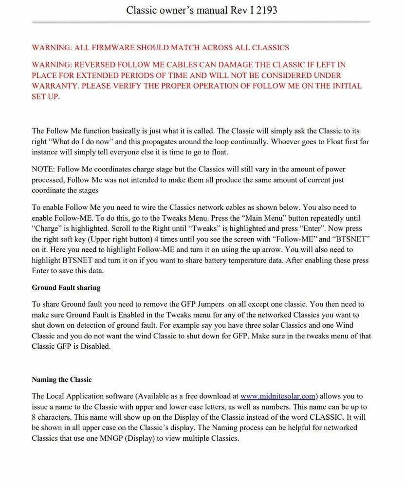 MidNite Solar CLASSIC 250 MPPT Charge Controller