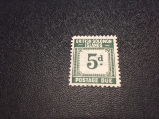 Solomon Islands stamp J5 MH