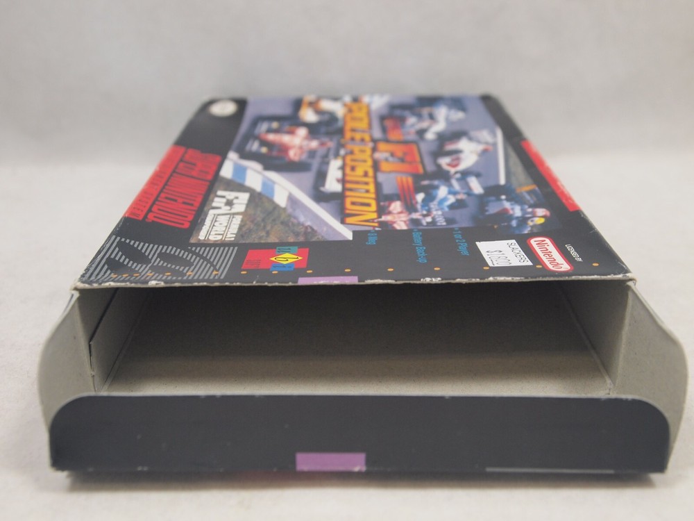 F1 Pole Position (Super Nintendo | SNES) Authentic BOX ONLY