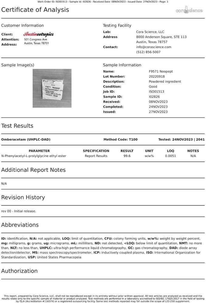 Liposomal Noopept + ALPHA-GPC Stack 90 Premium Capsules