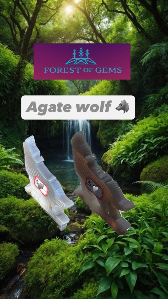 Agate Wolf 🐺🩶