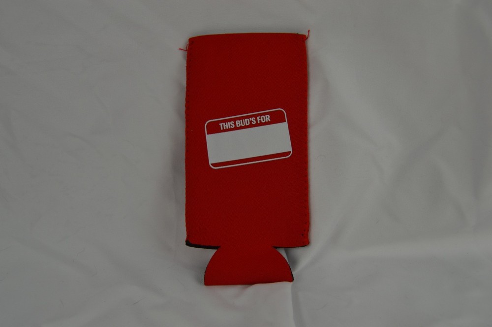 Budweiser Can Koozie "This Bud's For"