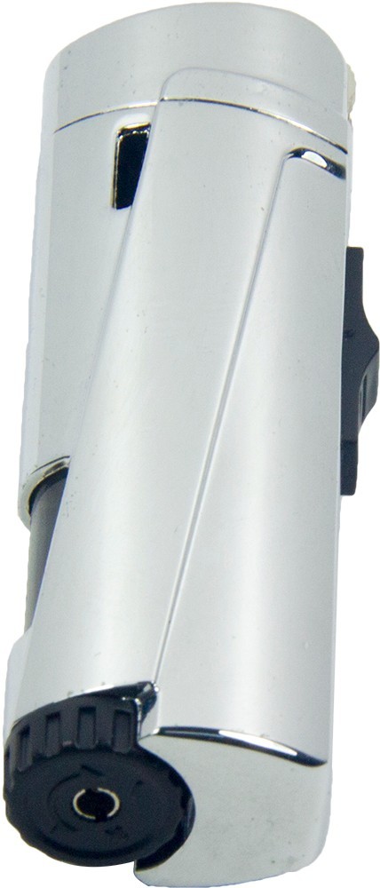 Triple Jet Cigar Torch Lighter Windproof Refillable Butane Flint Wheel Ignition