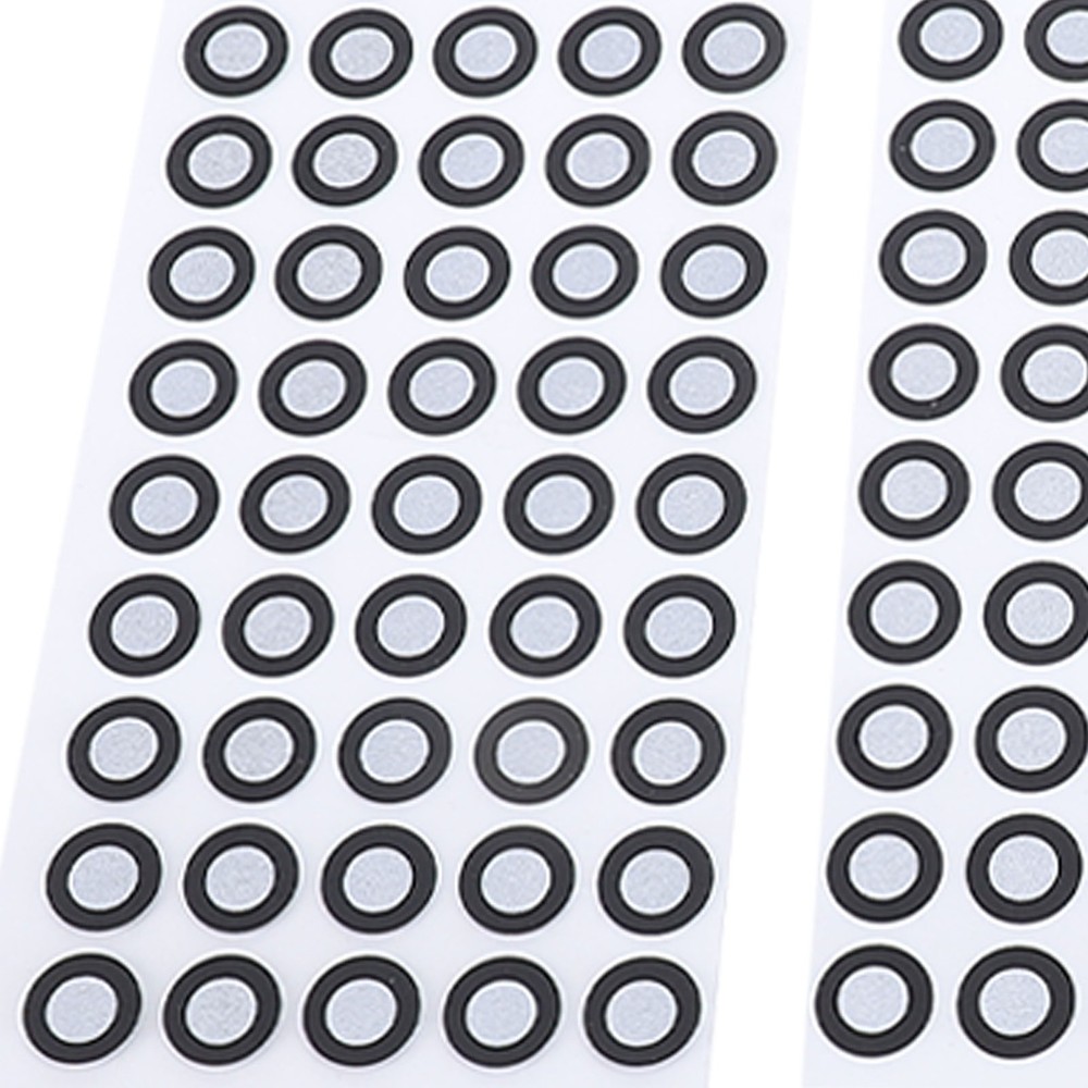 500 Pcs 3D Scanning Marker 6mm ID 10mm OD Reference Point Diffuse Reflection