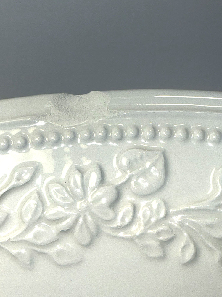 Italker 1938 Serving Dish White 14” X 8” Dishwasher Microwave Safe