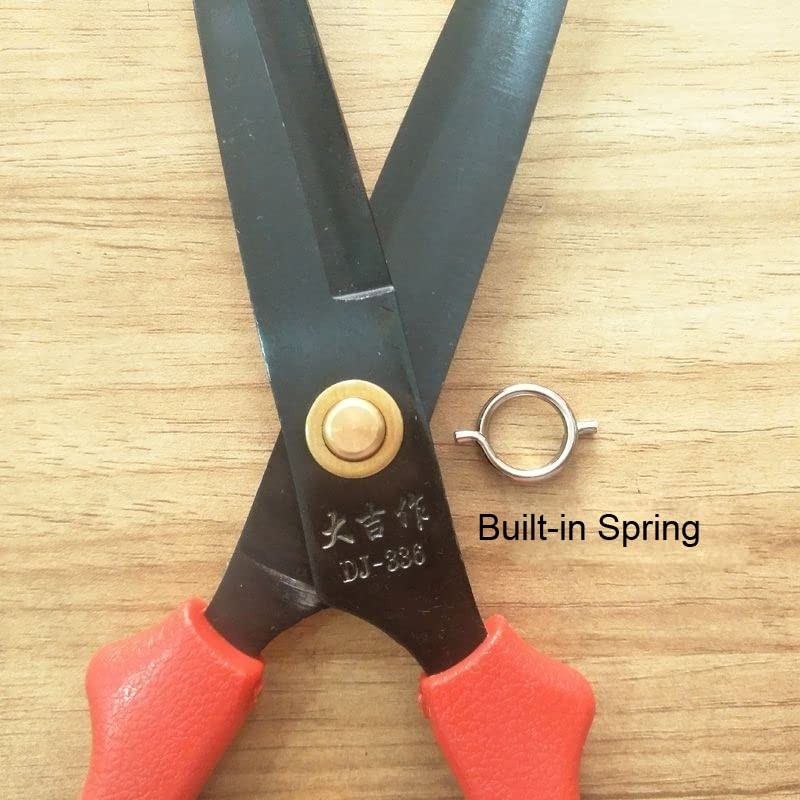 5 Pack Poultry Shears Spring Replacement Kitchen Shears Springs Loaded Ring