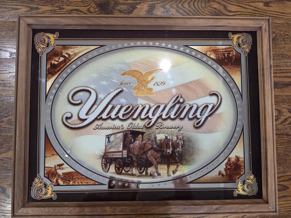 Yuengling Beer Mirror - Great Item For Mancave