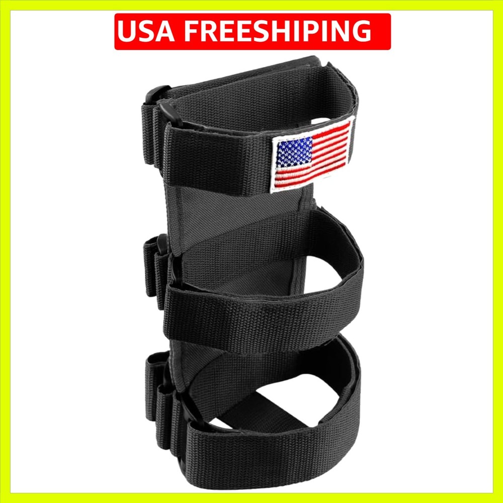 Roll Bar Fire Extinguisher Holder, Adjustable Fire Extinguisher Mount Strap w...