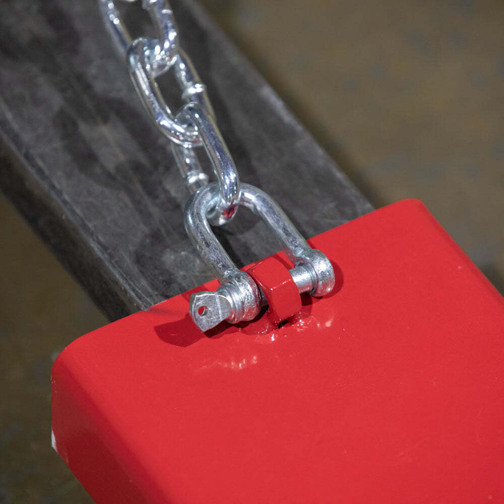 Titan Attachments Single Forklift 2" Hitch Receiver, Pallet Fork Blade Insert